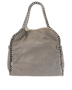 Falabella Mini Tote, Faux Suede, Grey, 371223, DB, 2*
